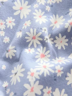 Sale Next 4 Pack Flared Leggings (3-16yrs) Ditsy Blue/Red