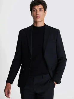 Best DKNY Slim Performance Suit Jacket Black