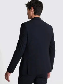 Best DKNY Slim Performance Suit Jacket Black