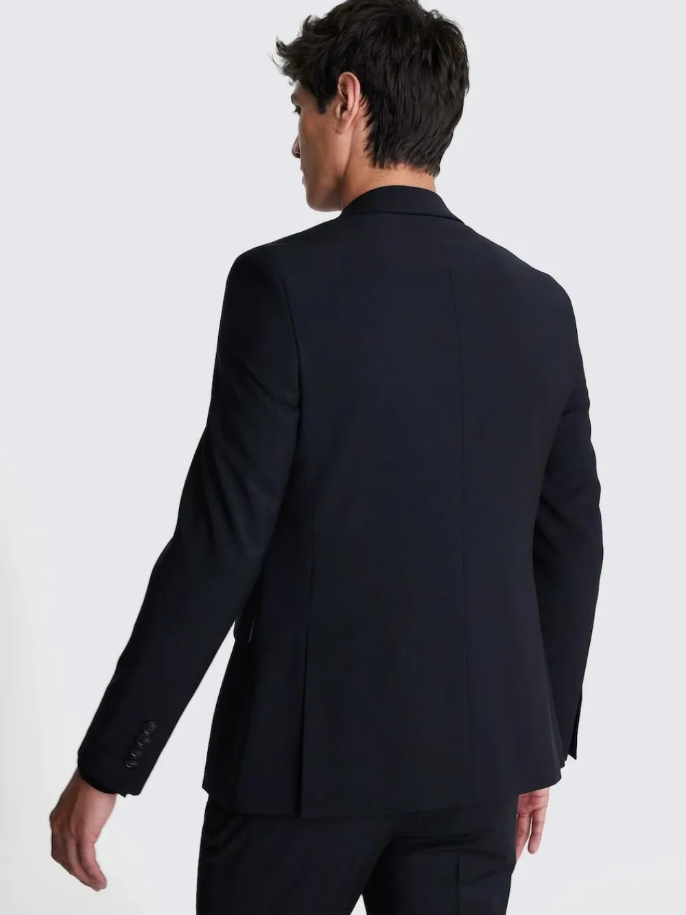 Best DKNY Slim Performance Suit Jacket Black