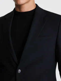 Best DKNY Slim Performance Suit Jacket Black