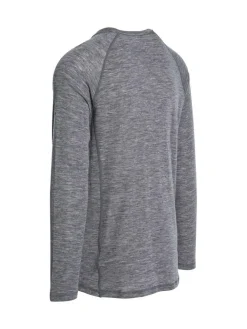DLX Grey Male Grey Wexler Merino Base Layer Top^ Thermals