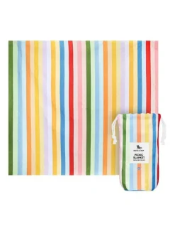 Best Dock & Bay Picnic Outdoor Waterproof Blanket Candy Stripes