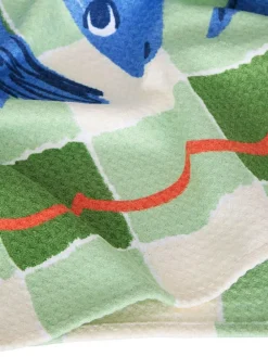 New Dock & Bay Quick Dry Kitchen Tea Towel Catch of the Day