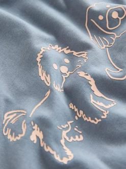 Next Dog Graphic Oversized T-Shirts 4 Pack (3-16yrs)^ Tops|T-Shirts