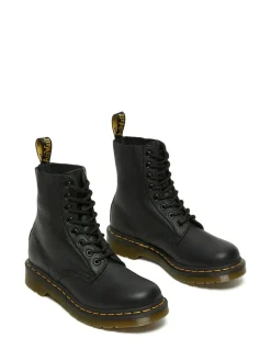 Dr. Martens Black 1460 Pascal Virginia Lace-Up Leather Boots^Women Boots & Wellies|Boots