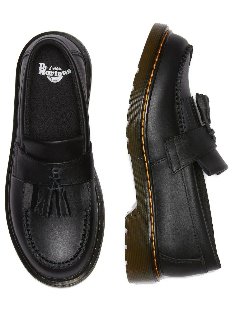 Clearance Dr. Martens Black Adrian J Softy T Shoes