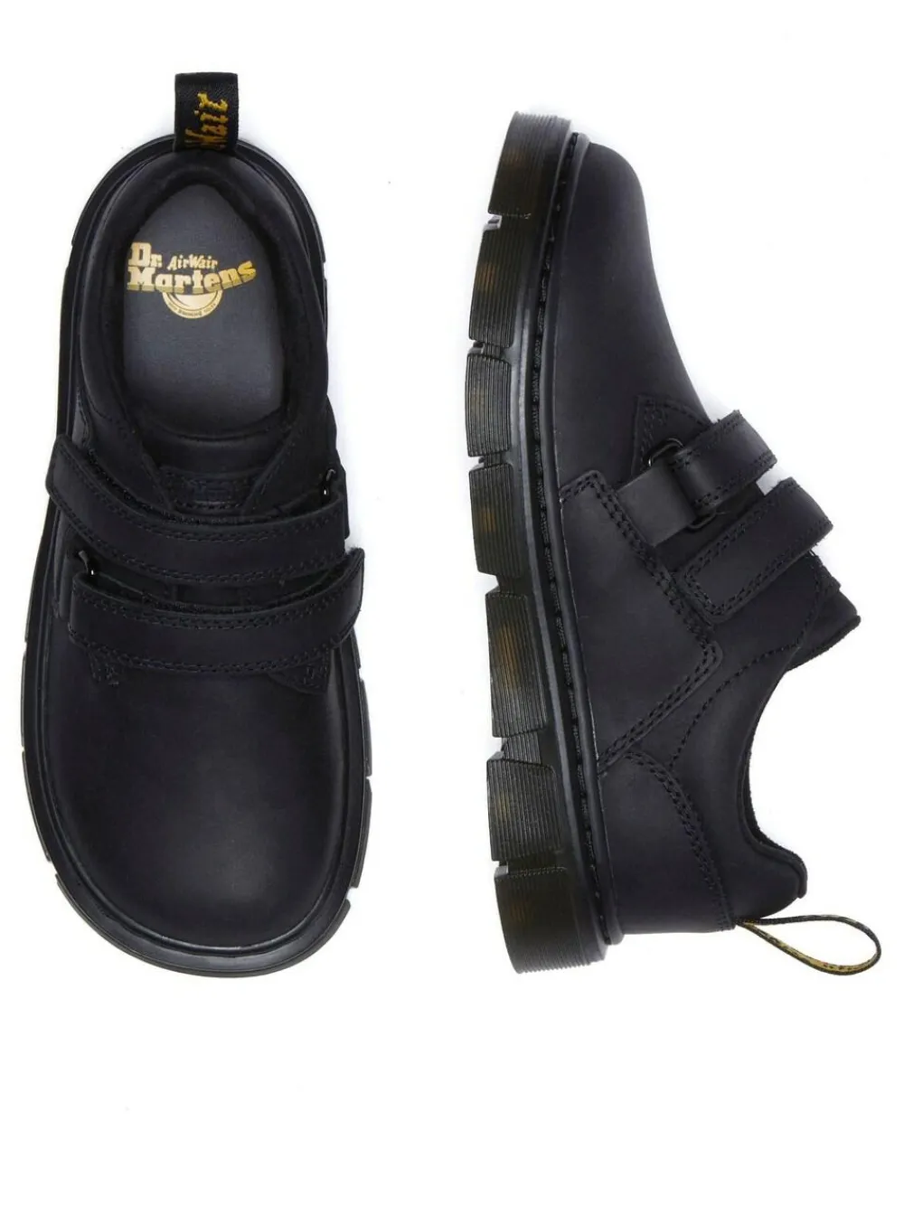 Dr. Martens Black Raffe Shoes J Wyoming^BOY School Shoes|Boys Shoes