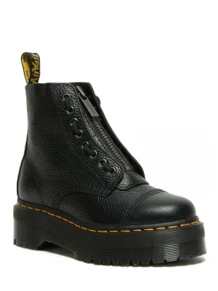 Dr. Martens Black Sinclair Milled Nappa Leather Boots^Women Boots & Wellies|Boots