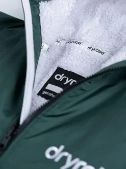 dryrobe Green Advance Adult Long Sleeve Changing Robe^Women Bathrobes