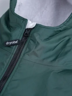 dryrobe Green Advance Adult Long Sleeve Changing Robe^Women Bathrobes