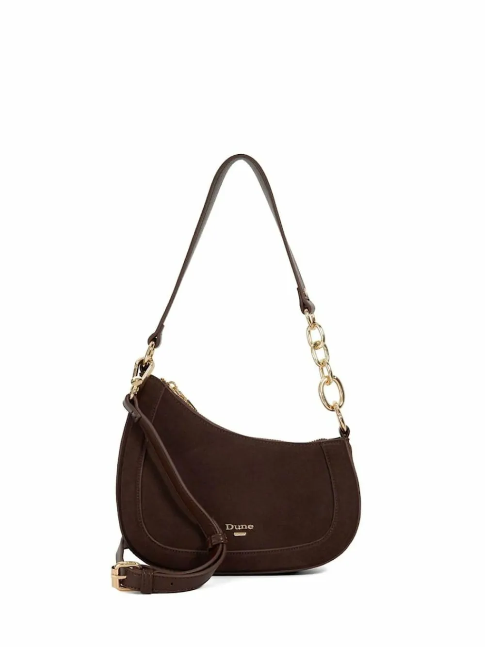 Dune London Brown Direction Small Smart Scoop Shoulder Bag^Women Bags