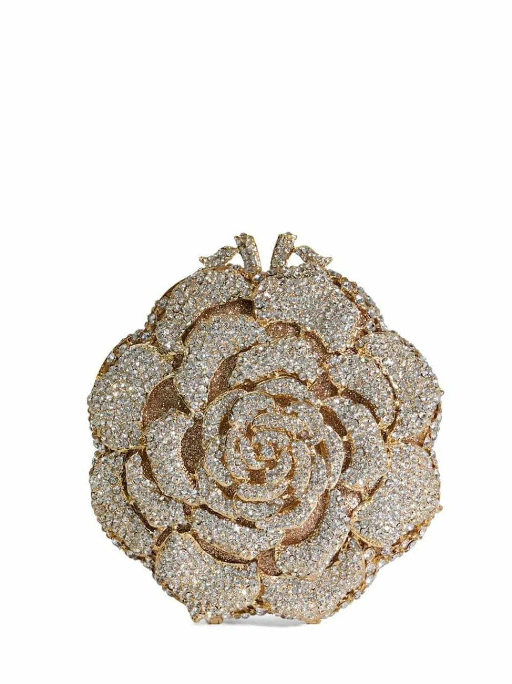 Dune London Bling Hard Embellished Flow Bag Gold