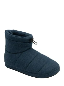Discount Dunlop Bootie Slippers Blue