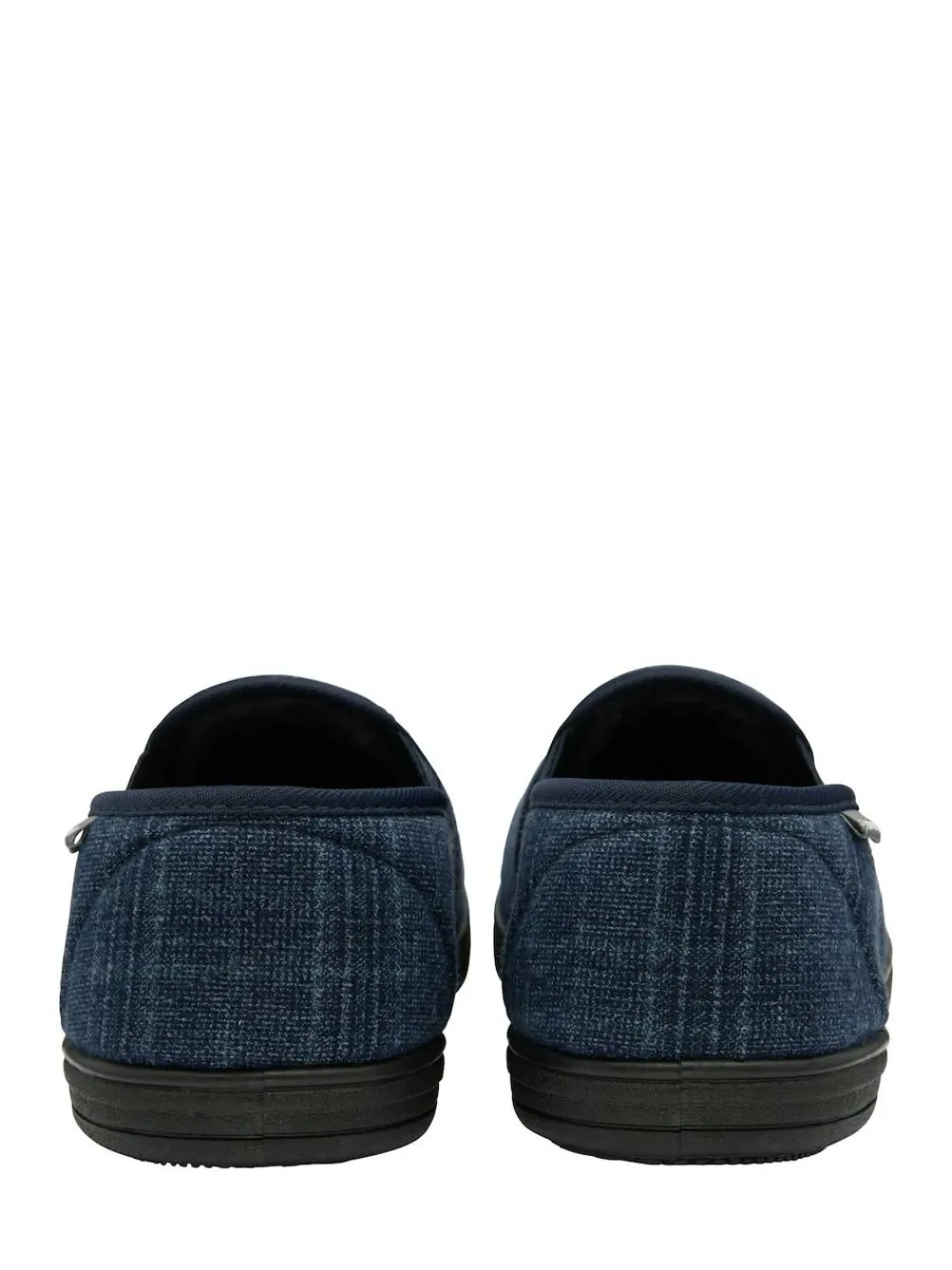 Hot Dunlop Mens Twin Gusset Full Slippers Blue