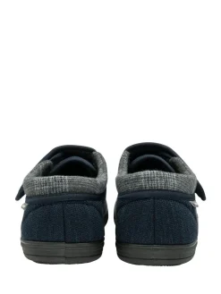 Dunlop Blue Touch Fasten Full Slippers^ Slippers|Slippers