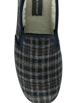 Dunlop Blue Twin Gusset Full Slippers^ Slippers|Slippers