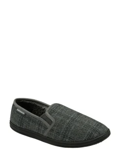 Dunlop Mens Twin Gusset Full Slippers^ Slippers|Slippers