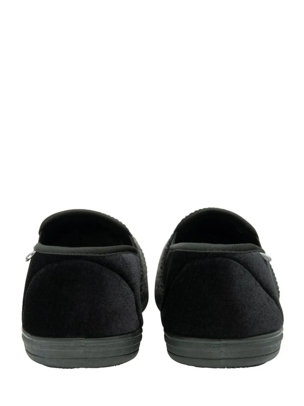 Outlet Dunlop Twin Gusset Full Slippers Grey