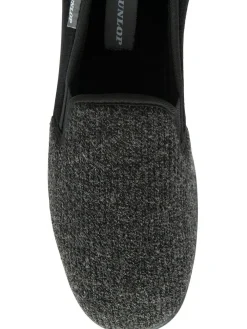 Outlet Dunlop Twin Gusset Full Slippers Grey