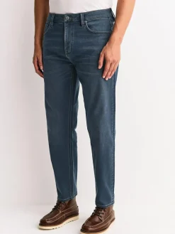 Next Dusky Blue Regular Tapered Fit Motionflex Jeans^ Jeans|Jeans