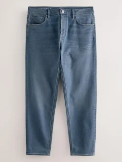 Next Dusky Blue Regular Tapered Fit Motionflex Jeans^ Jeans|Jeans