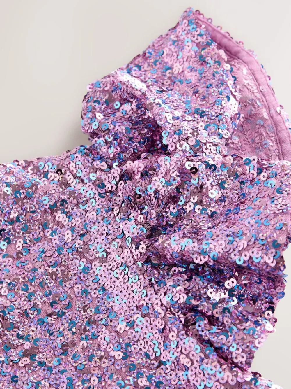 Next Angel Sleeve Sequin Party Dress (3-16yrs)^ Dresses