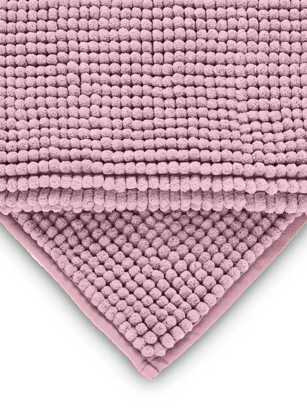 Next Dusky Pink Bobble Shower Mat^ Towels & Bathmats