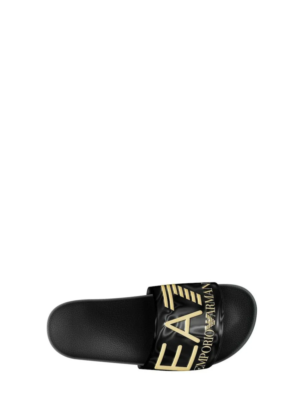 EA7 Beachwear Black Sliders^ Slippers|Slippers