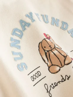 Next Ecru Baby Sweatshirt and Trousers Set 2 Piece (0mths-2yrs)^ Sweatshirts & Hoodies