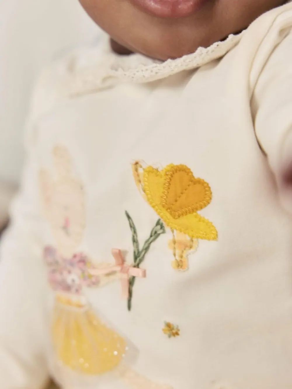 Discount Next Long Sleeve Top and Legging Baby 2 Piece Set (0mths-2yrs) Ecru Fairy Mouse