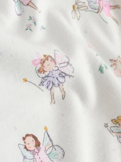 Next Ecru Fairy Short Sleeve Bodysuits 5 Pack^ Multipacks|Bodysuits & Vests