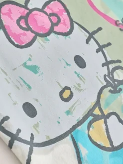 Discount Next Hello Kitty Oversized Graphic Print T-Shirt (3-16yrs) Ecru