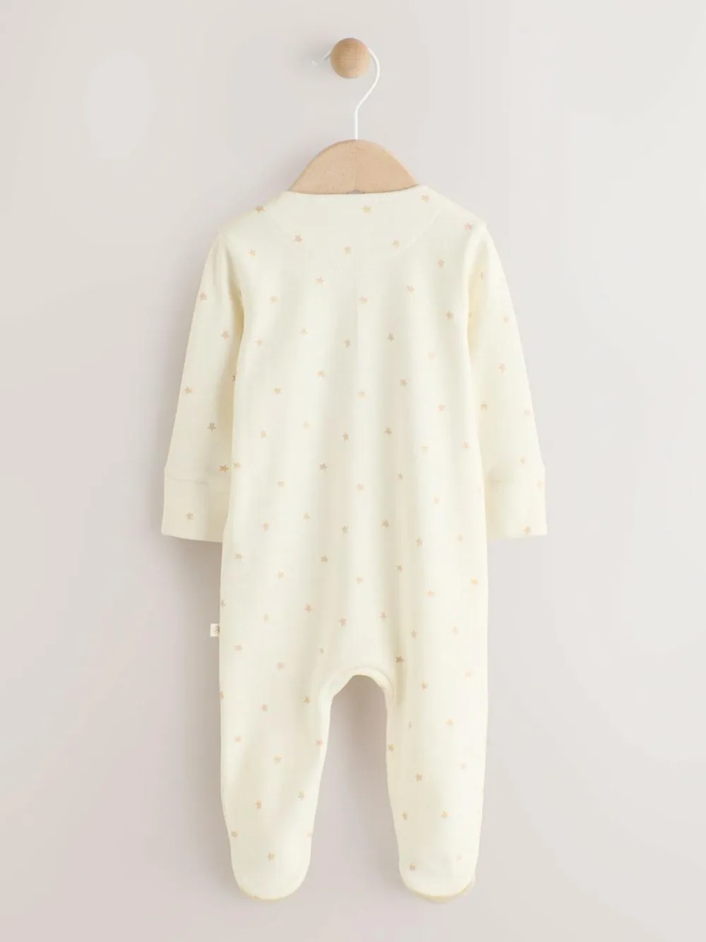 New Next Two Way Zip Baby Sleepsuit (0-18mths) Ecru I Love My Mummy