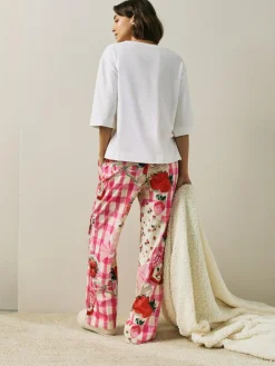 Next Ecru Jam Short Sleeve Pyjamas^Women Pyjamas|All Night & Lounge