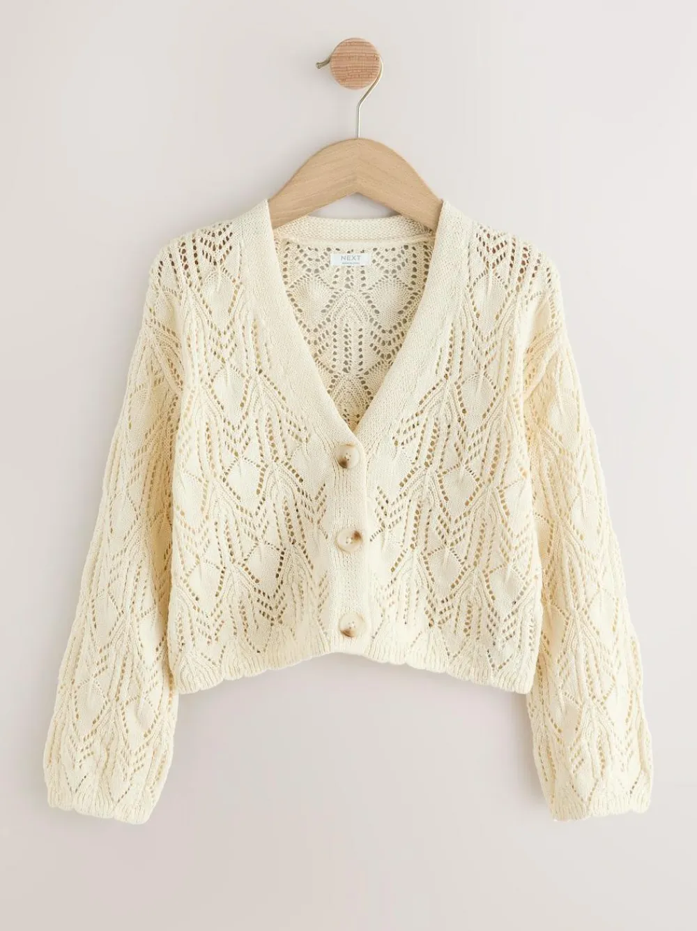 Sale Next Knitted Cardigan (3-16yrs) Ecru