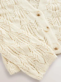 Sale Next Knitted Cardigan (3-16yrs) Ecru