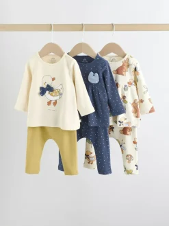 Next Ecru Long Sleeve Top And Leggings Set 6 Piece (0mths-3yrs)^ Sets & Co-Ords|Sets & Co-Ords