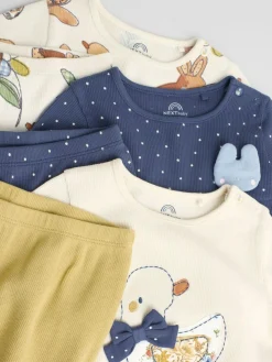 Next Ecru Long Sleeve Top And Leggings Set 6 Piece (0mths-3yrs)^ Sets & Co-Ords|Sets & Co-Ords