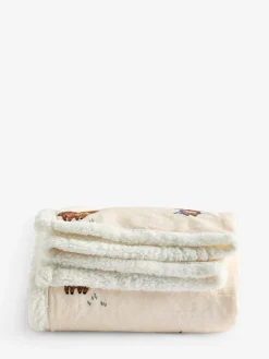 Outlet Next Ecru Mini Hamish Fleece Throw