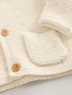 Next Knitted Hooded Baby Cardigan^BOY Baby Winter Clothing|Unisex