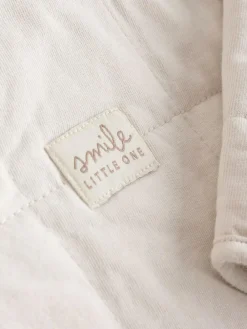 Hot Next Ecru Quilted Milk Club Baby Jacket