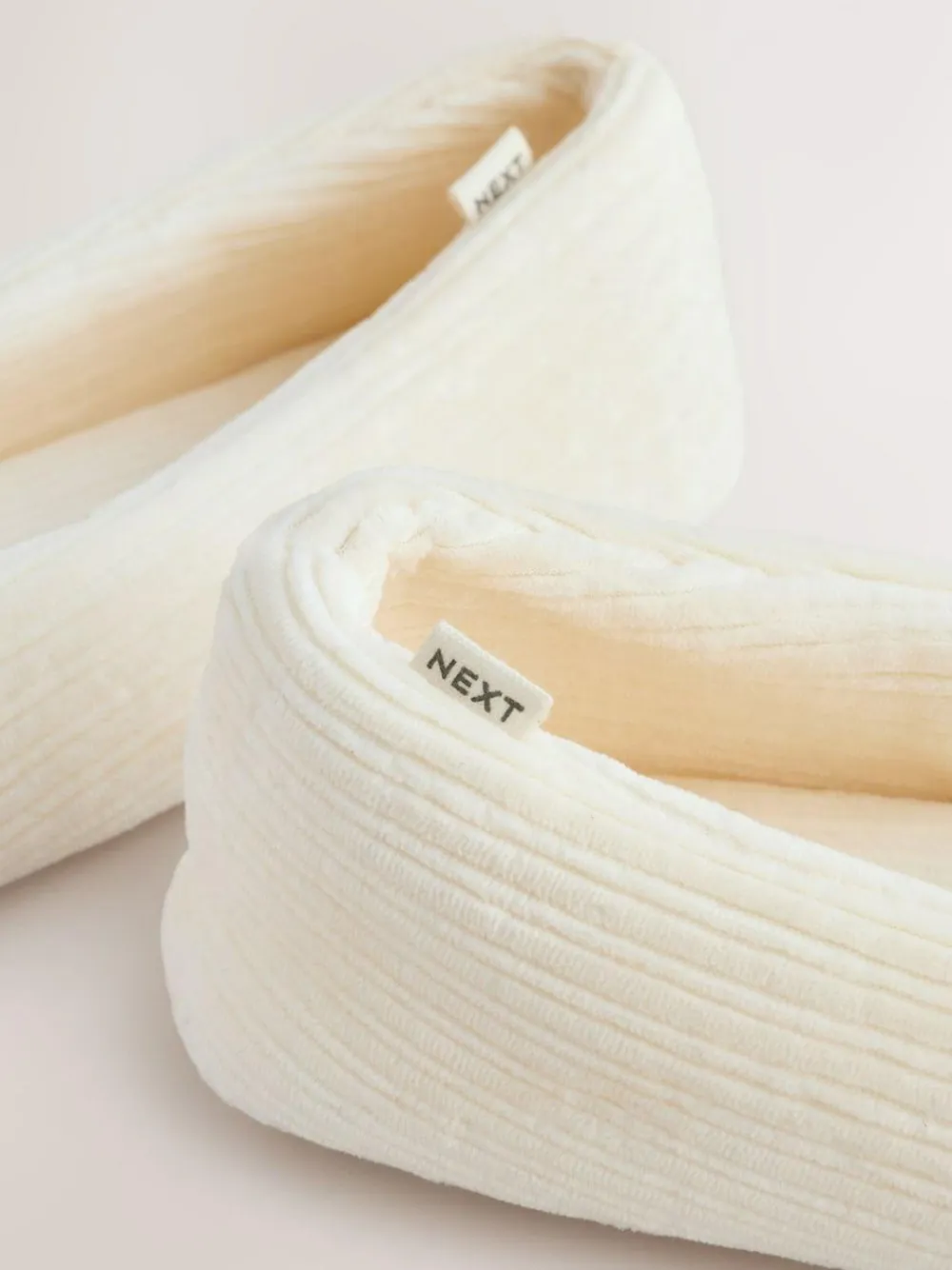 Next Velour Cord Ballet Slippers^Women All Night & Lounge|Slippers