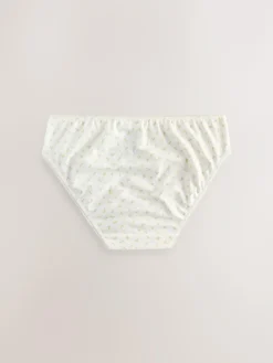 New Next Bikini Briefs 5 Pack (1.5-16yrs) Ecru White