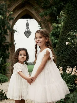 Next Mesh Flower Girl Dress (3-16yrs)^ Occasionwear|Dresses