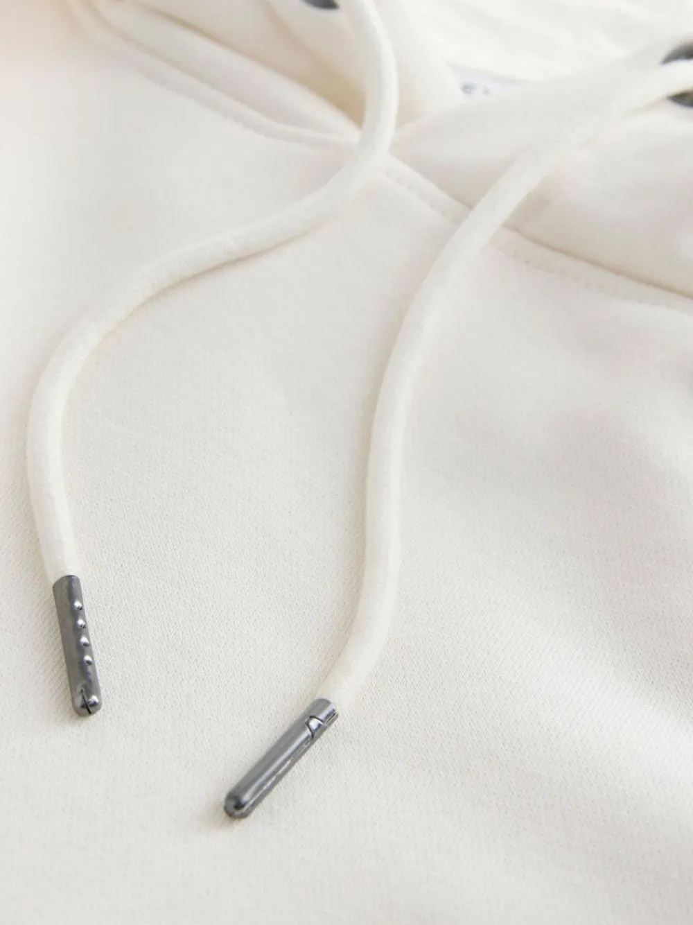 Next Ecru White Graphic Print Hoodie^ Sweatshirts & Hoodies|Sweatshirts & Hoodies