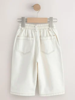 Next Ecru Wide Leg Jeans (3mths-7yrs)