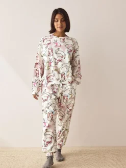 Next Long Sleeve Pyjamas^Women Nightwear|All Night & Lounge