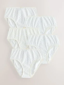 Next Ditsy Print Briefs 5 Pack (1.5-16yrs)^ Underwear