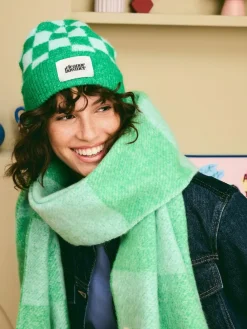 Eleanor Bowmer Check Beanie